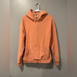 NWT Zyia Active Muted Kaolin Relaxation Pocket Hoodie in Orange Size XL